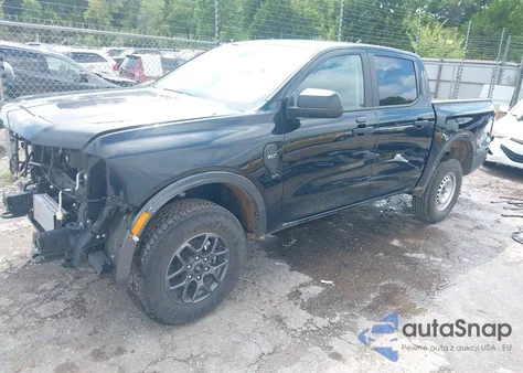 2024 Ford Ranger Xlt из США, поврежденный, VIN 1FTER4HH7RLE34943